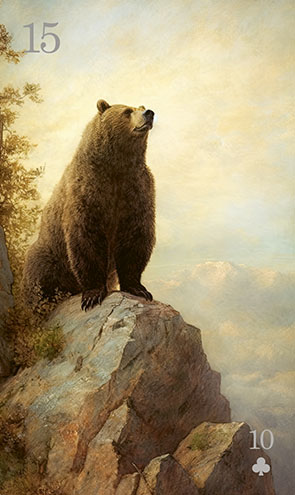 Karte Bär im Lenormand Karte Bär im Lenormand